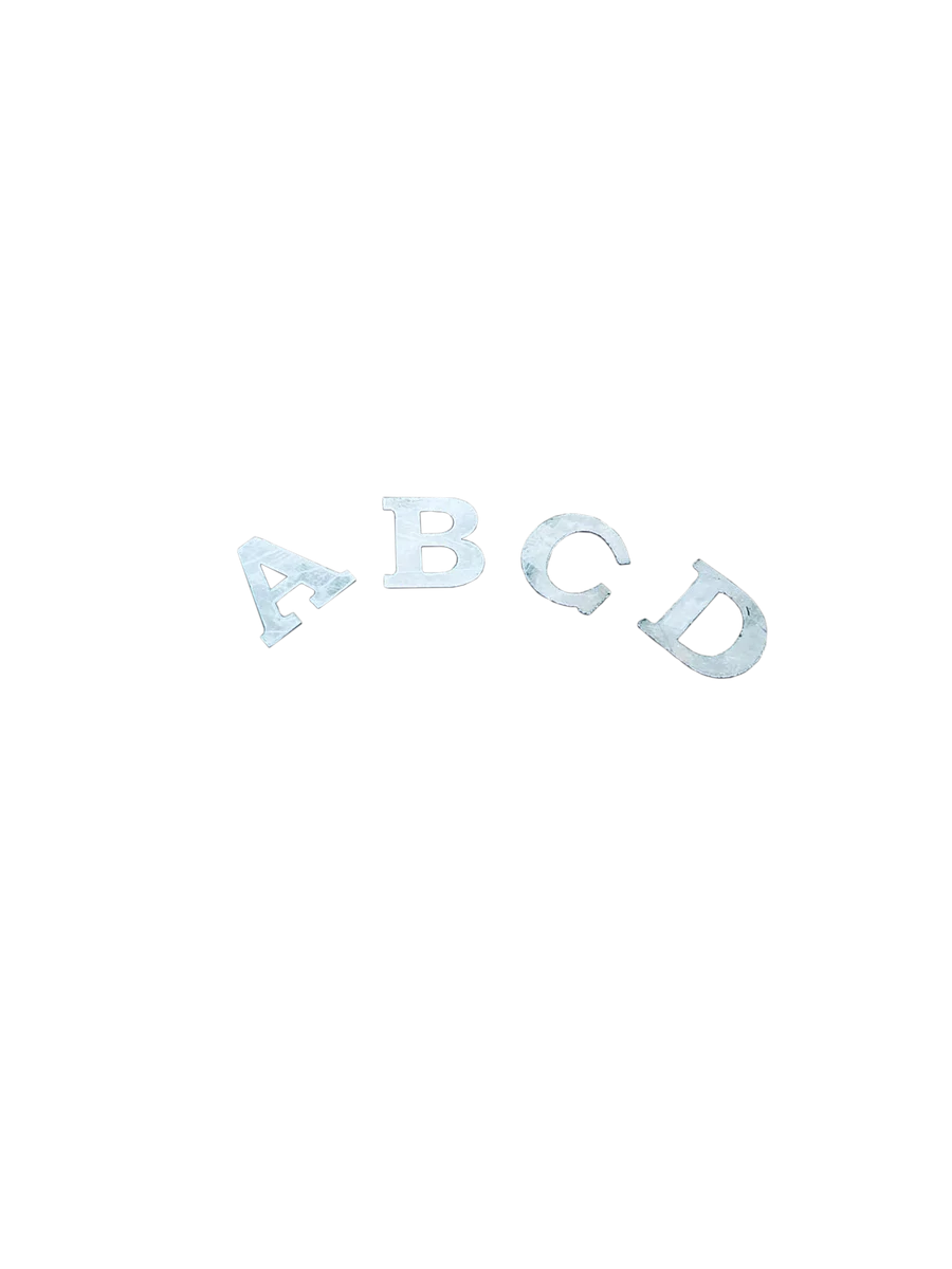 Letras e Comunicação Visual em Inox